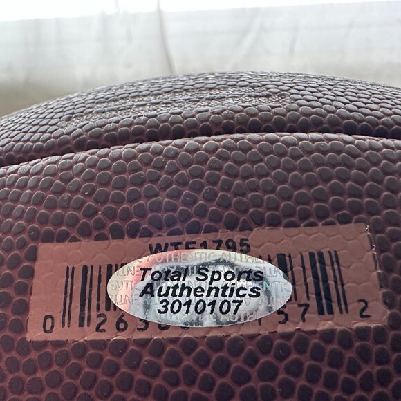 AARON RODGERS SIGNED GREEN BAY PACKERS QB AUTOGRAPHED WILSON FOOTBALL w/COA 725 - Picture 5 of 8